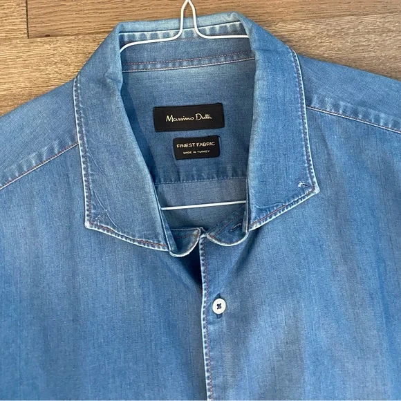 Denim button down - Picture 2 of 2